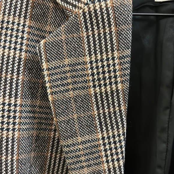 🔥🔥🔥Sandro Paris Wool Plaid Blazer Jacket - Picture 8 of 12